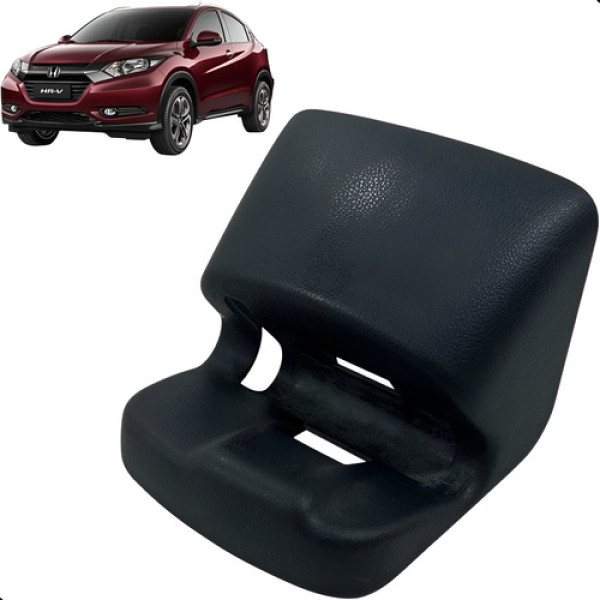 Acabamento Trava Banco Traseiro Esquerdo Honda Hrv Hr-v 2016 Preto