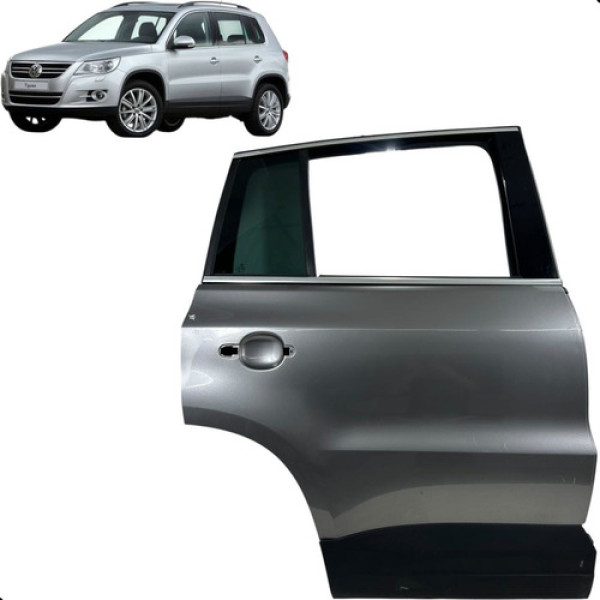 Porta Tiguan 2009 2010 2011 2012 2013 2016 Traseira Direita Traseira Direita Cinza