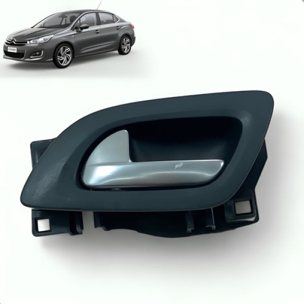 Maçaneta Interna Porta Diant Esquerda C4 Lounge 2014 A 2019 Dianteira