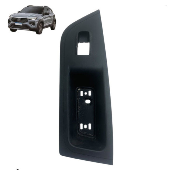 Maçaneta Puxador Porta Traseira Direita Pulse 2021 2024 Preto Traseira