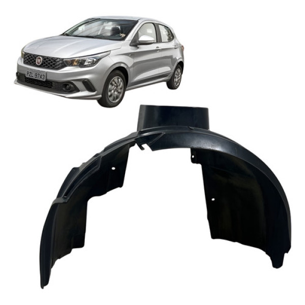 Parabarro Dianteiro Fiat Argo 2017 A 2021 Esquerdo