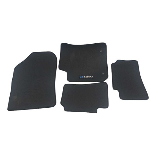 Jogo De Tapete Hyundai Hb20 2020 2021 2022 C8056 Preto