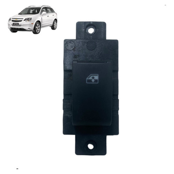 Botão Vidro Traseiro Chevrolet Captiva 2009 2012 Ambos Lado
