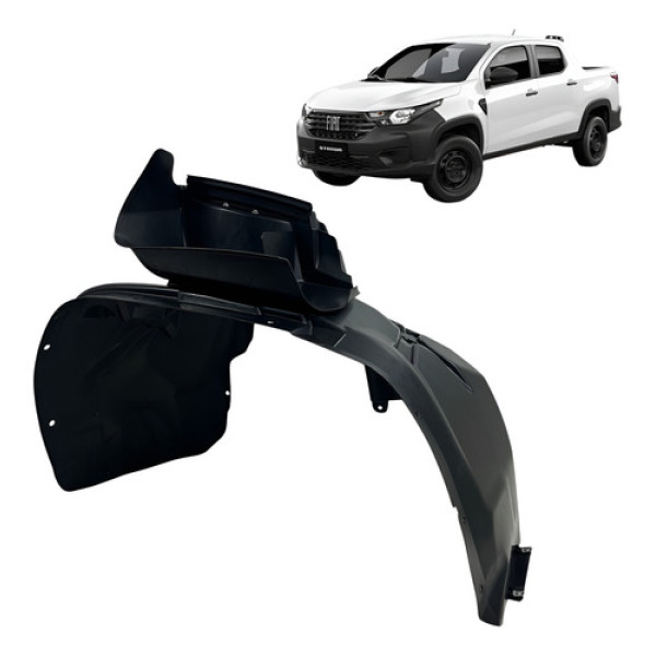 Parabarro Dianteiro Fiat Strada 2020 A 2025 Direito