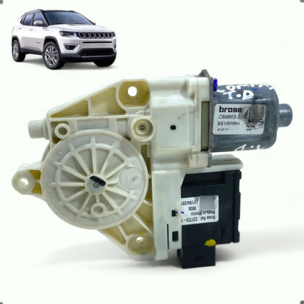 Motor Máquina Vidro Tras Direito Compass  2.0 2017 A 2021