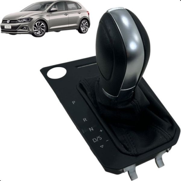 Moldura Manopla Cambio Polo Virtus 1.0 Tsi 2018 2021 automat