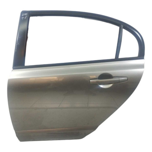 Porta Traseira Esquerda Honda Civic 2007 A 2011 Traseira Esquerdo Grafite