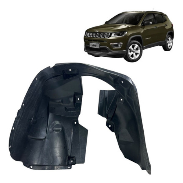 Parabarro Dianteiro Jeep Compass 2018 A 2023 Esquerdo