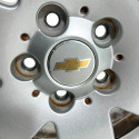 Jogo Roda Aro 17 Chevrolet Captiva 2010 2011 2013 5x115 Cinza