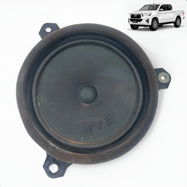Alto Falante Porta Traseira Hilux 2.8 2016 A 2020 Esquerda  Preto