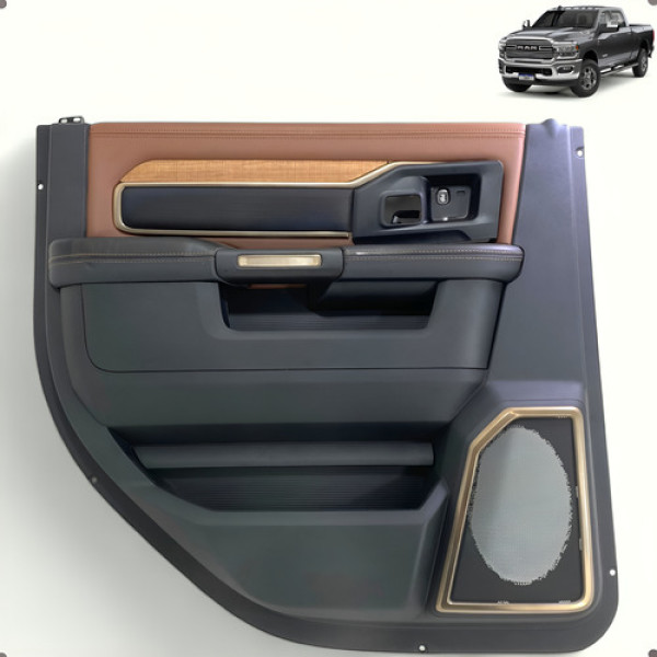 Forro Porta Traseira Esquerda Ram 3500 Longhorn 2022 A 2024