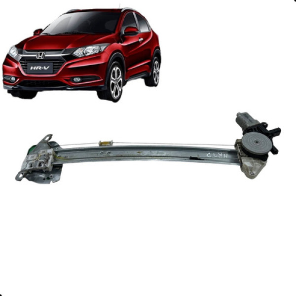 Motor Máquina Vidro Hrv Hr-v 2016 A 2019 Traseira Direita