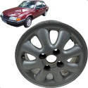 Roda Aro 13 Chevrolet Monza 1992 Prateado