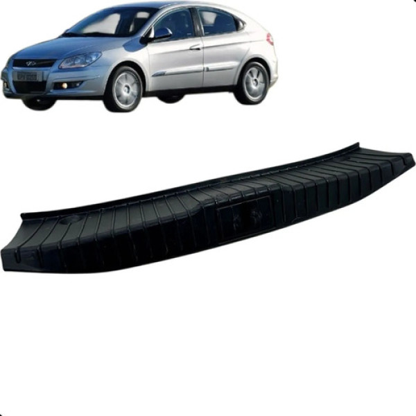 Soleira Central Porta Malas Chery Cielo 1.6 2010 Preto