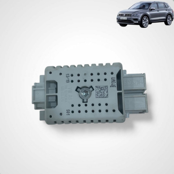 Módulo Amplificador Antena Tiguan 2018 A 2021  Branco