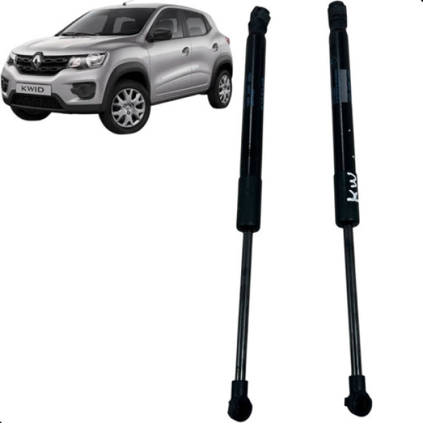 Amortecedor Tampa Traseira Kwid 1.0 2018 A 2020 Par 