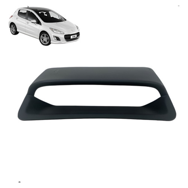 Moldura Computador Bordo Peugeot 308 2012 2016 Detalhe 