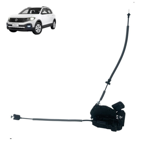 Fechadura Porta Traseira Esquerda Tcross 2020 A 2024 