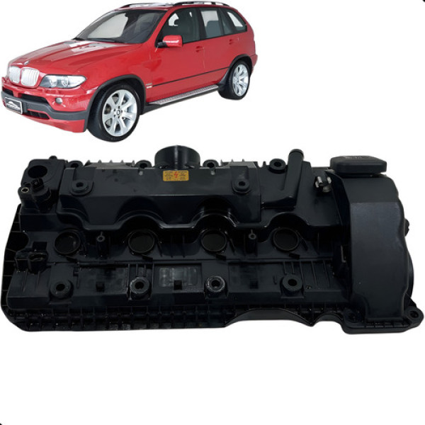Tampa Comando Válvula Direita Bmw X5 4.8 V8 2007 2008 2010 Preto