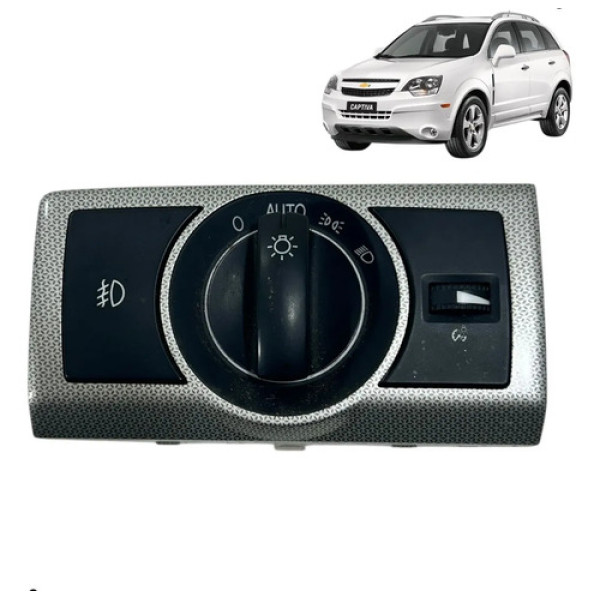 Botão Chave De Luz Farol Milha Captiva 2009 2010 2011 2012