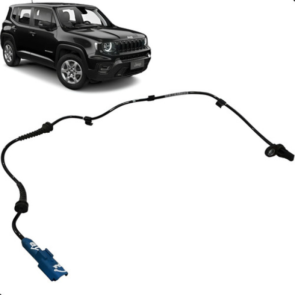 Sensor Abs Traseiro Direito Citroën C3 1.6 2014 A 2018