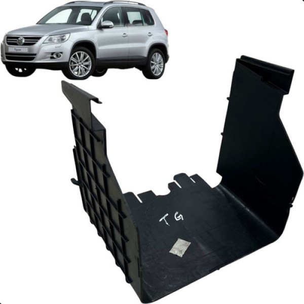 Tampa Capa Bateria Volkswagen Tiguan 2.0 2010 A 2014 Preto