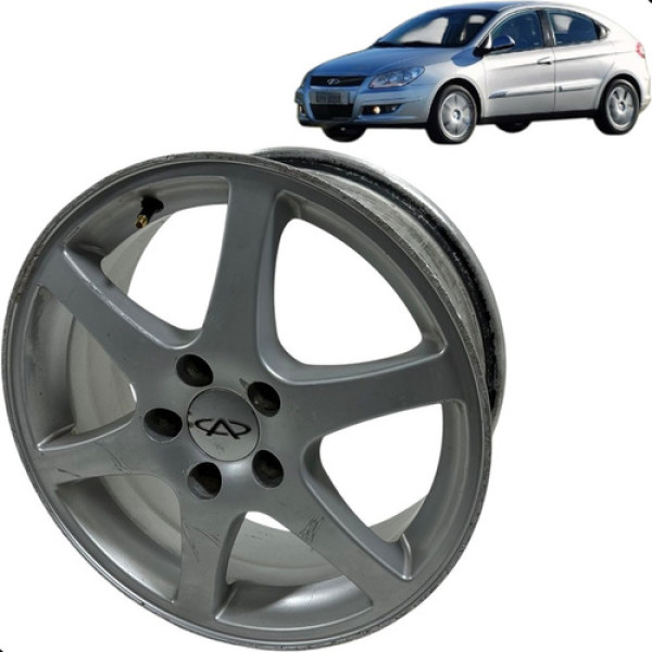 Roda Avulsa Chery Cielo Aro 16 1.6 2010 2011 2012 Prateado