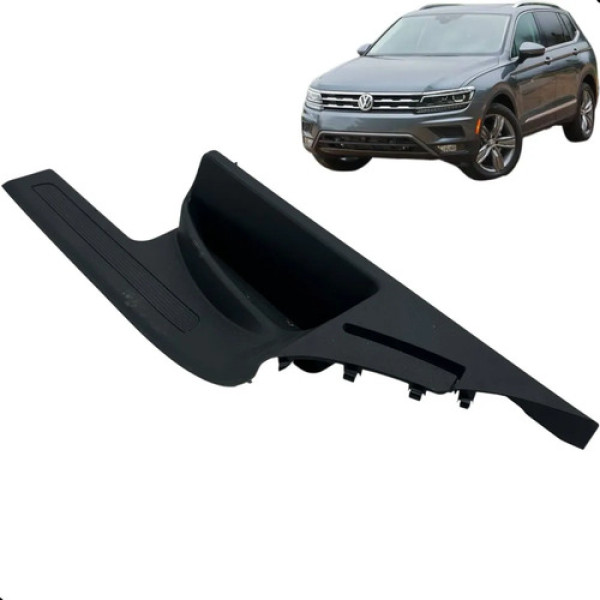 Soleira Porta Traseira Esquerda Tiguan Allspace 2018 A 2021 Preto
