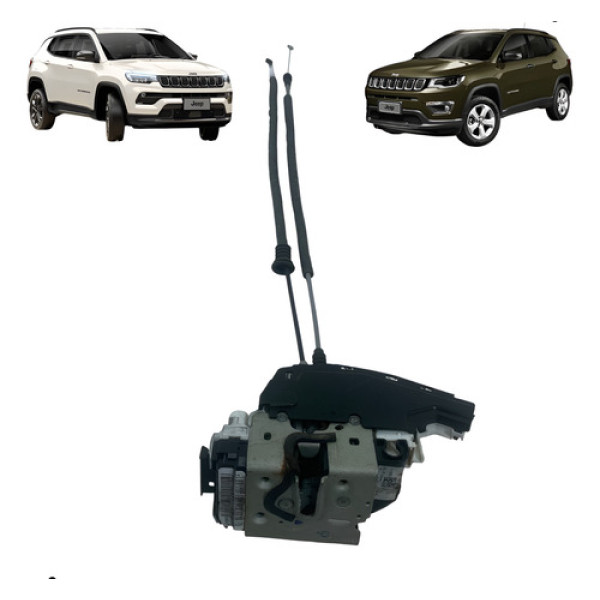 Fechadura Dianteira Esquerda Jeep Compass 2018 A 2023