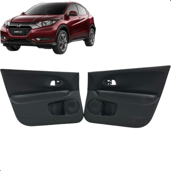 Forro Porta Dianteira Honda Hr-v Hrv 2016 A 2019 Par