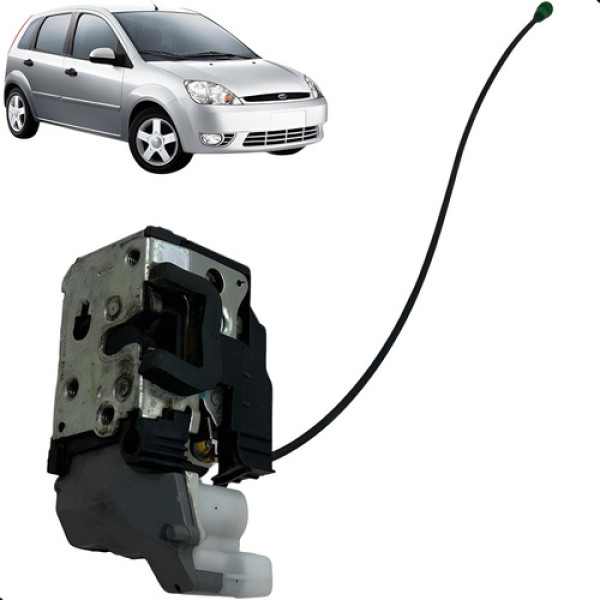 Fechadura Elétrica Dianteira Esquerda Ford Fiesta 1.0 2007