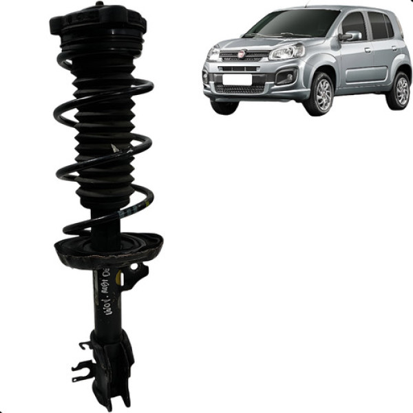 Amortecedor Dianteiro Esquerdo Uno Vivace 1.0 2012 A 2016