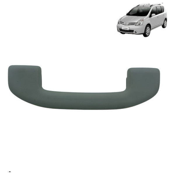 Alça Teto Pqp Nissan Livina 2009 2014 Ambos Lado Cinza