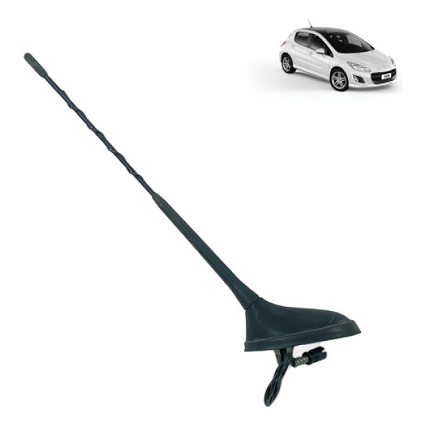 Antena Teto Rádio Peugeot 308 1.6 2012 2013 2014 A 2016 Preto