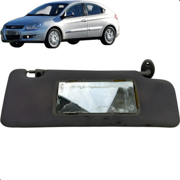 Quebra Sol Direito Chery Cielo 1.6 2010 A 2012 Com Detalhe