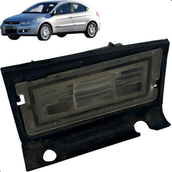 Luz Da Placa Chery Cielo 1.6 2010 2011 2012