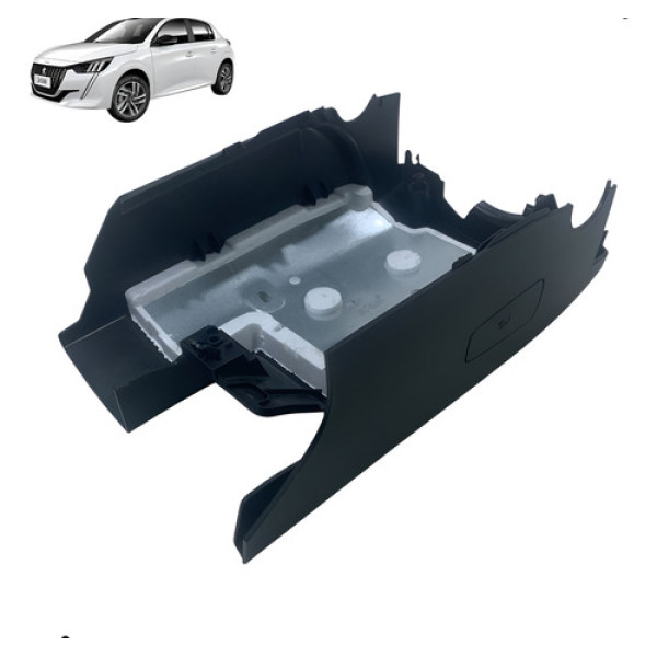 Moldura Coluna Direção Peugeot 208 2021 A 2024