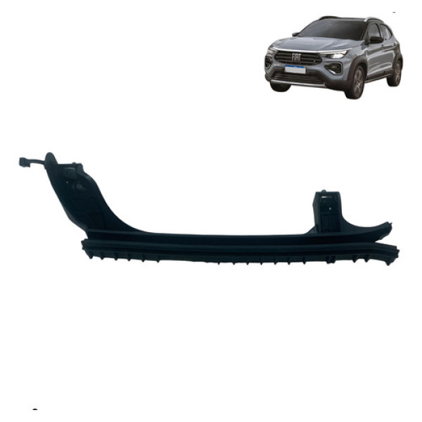 Guia Vidro Porta Dianteira Direita Pulse 2021 A 2024 Preto