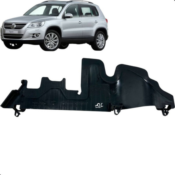 Defletor Radiador Esquerdo Vw Tiguan 2010 A 2014