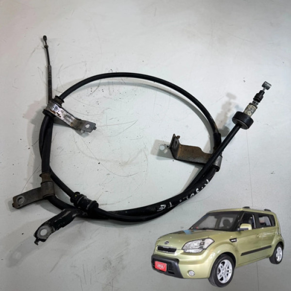 Cabo Freio Mão Traseiro Esquerdo Kia Soul 1.6 2009 A 2012