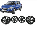 Jogo Roda Aro 17 Suzuki S-cross Scross 2016 2017 2018 Preto