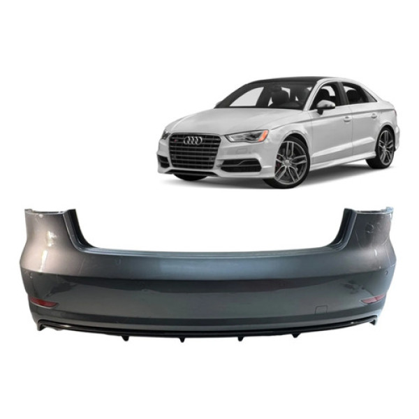 Parachoque Traseiro Audi A3 S3 Sedan 2014 2015 Original