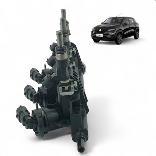 Flauta Bico Injetor Renault Kwid 1.0 3cc 2022 2023 2024