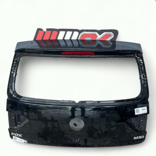 Tampa Traseira Volkswagen Fox 2015 2016 2017 2018 2019 2020 Preta