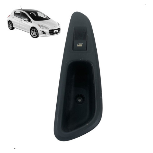 Botão Vidro Porta Traseira Esquerda Peugeot 308 2012 A 2016