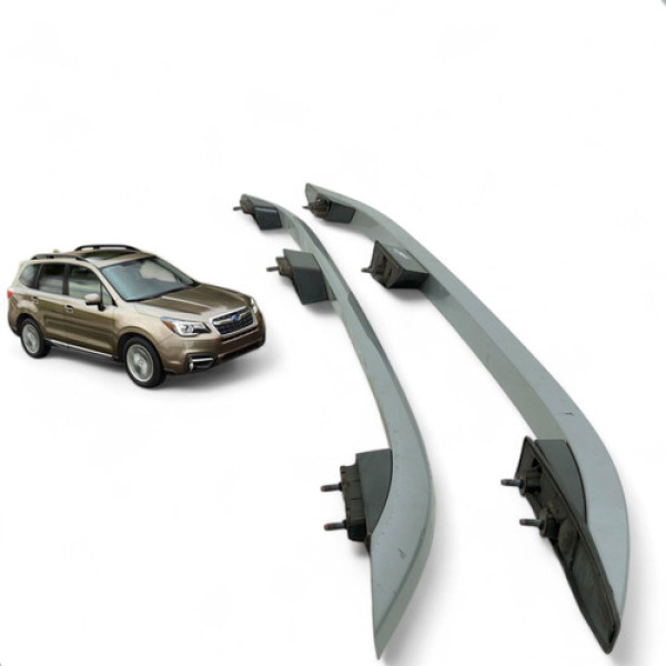 Rack Teto Subaru Forester 2014 2015 2016 2017  Prateada