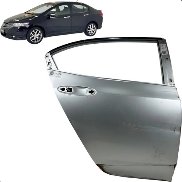 Porta Traseira Direita Honda City 2009 A 2013 Detalhe Direita Traseira