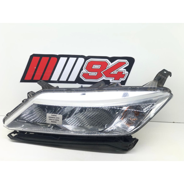 Farol Honda City 2014 A 2018 C1675 Esquerdo