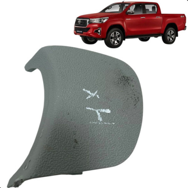 Acabamento Alça Coluna Esquerdo Toyota Hilux 2016 A 2020 Cinza