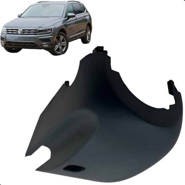 Acabamento Moldura Coluna Direção Tiguan Allspace 2018 A 202 Preto